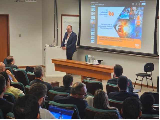 IEEE IES leadership presentation during the workshop